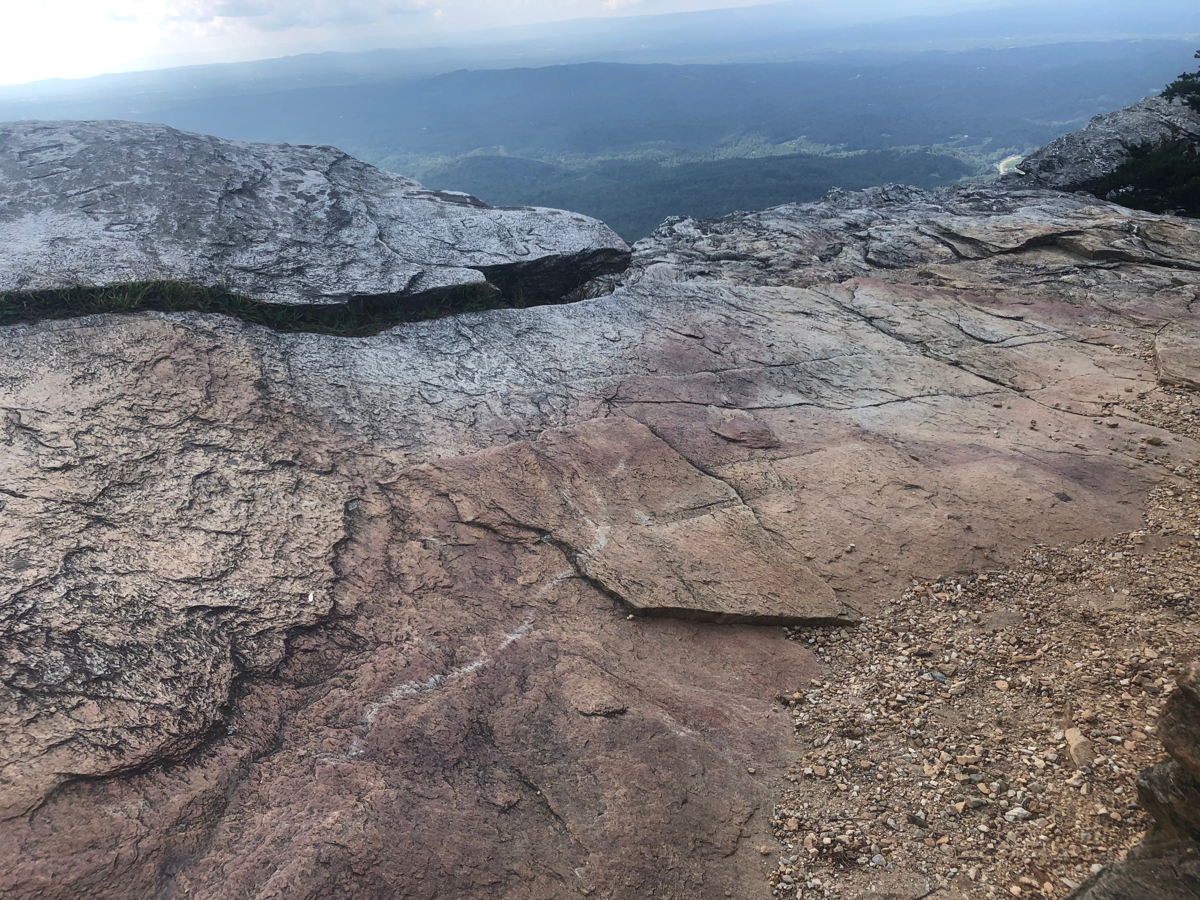 Moore's Knob Rocks at the Summit